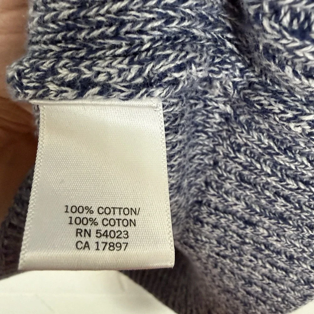 Banana Republic Men's Cardigan Sweater SZ XL Blue Shawl Collar‎ Academia Preppy